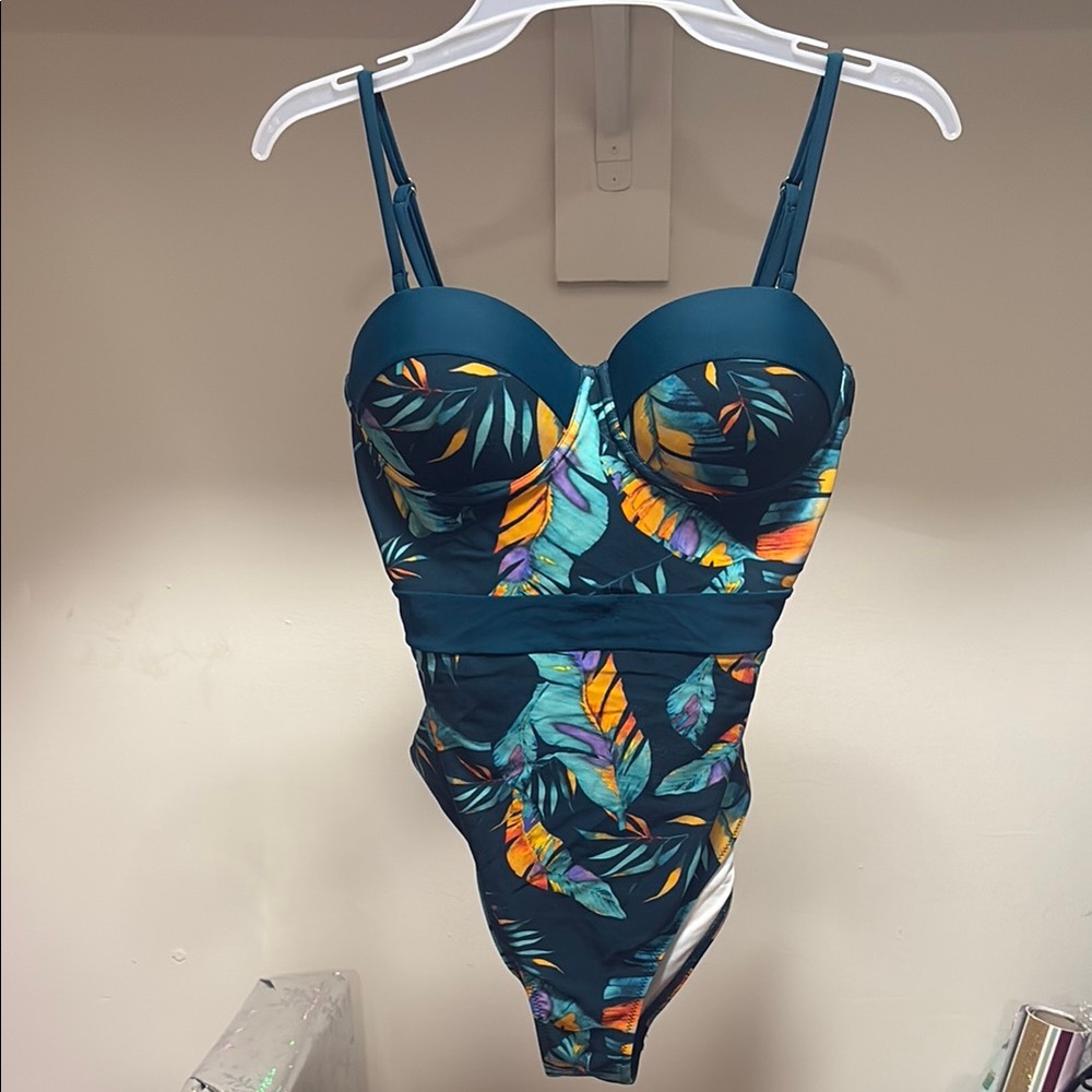 Tropical Kids One Piece Swimsuit